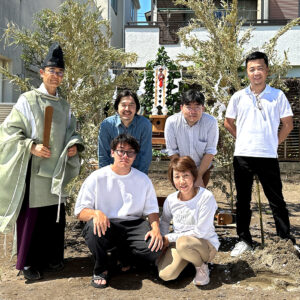 つなぐ家 / 地鎮祭