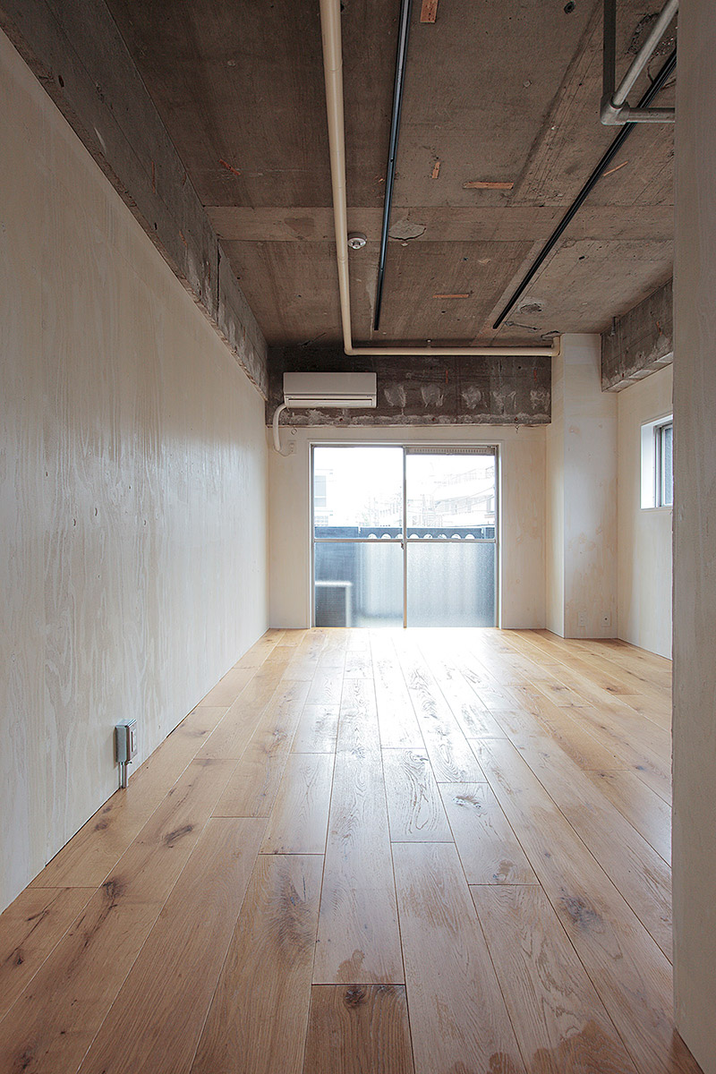 不動前の集合住宅