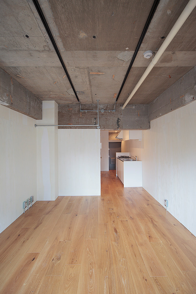 不動前の集合住宅