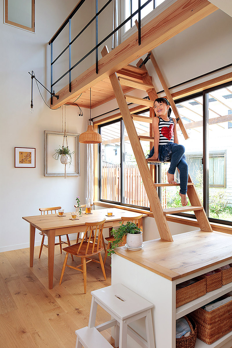 本とともに暮らす家