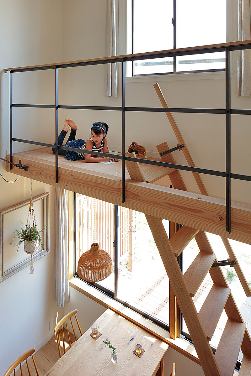 本とともに暮らす家