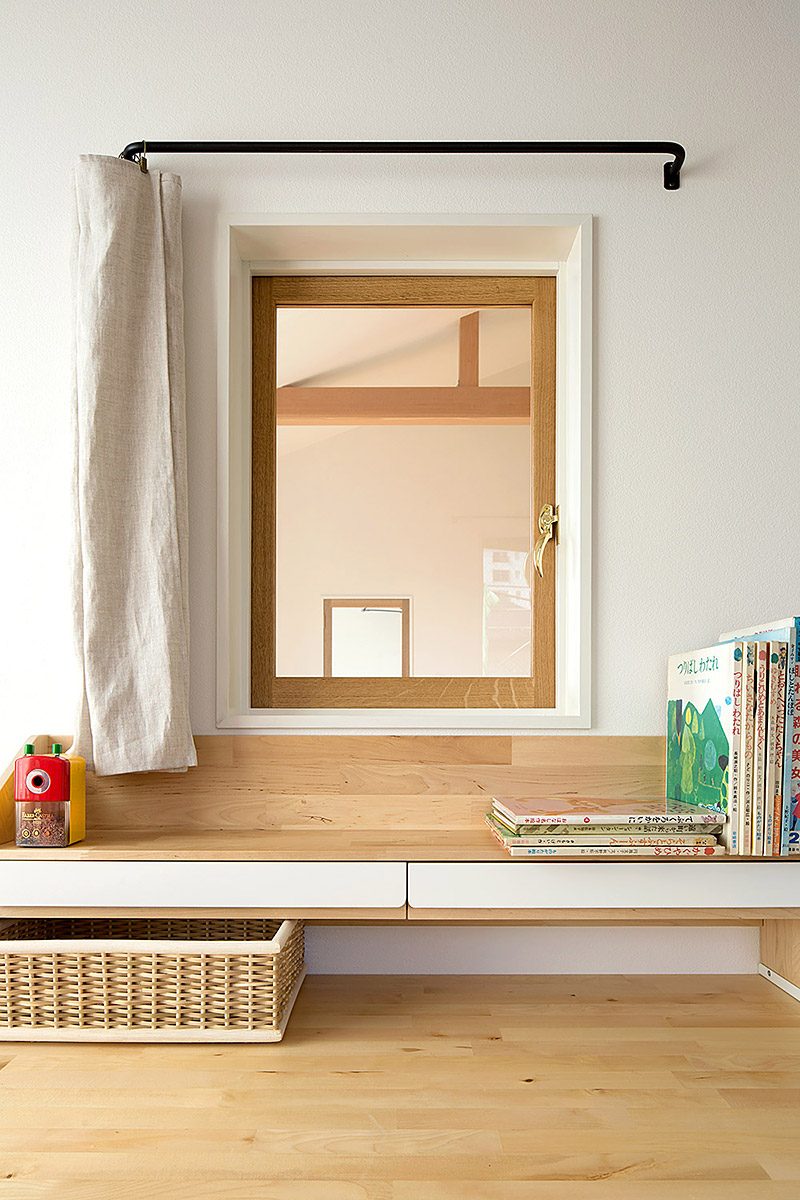 本とともに暮らす家