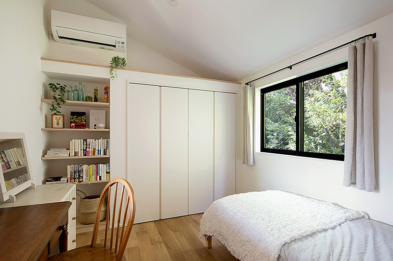 本とともに暮らす家