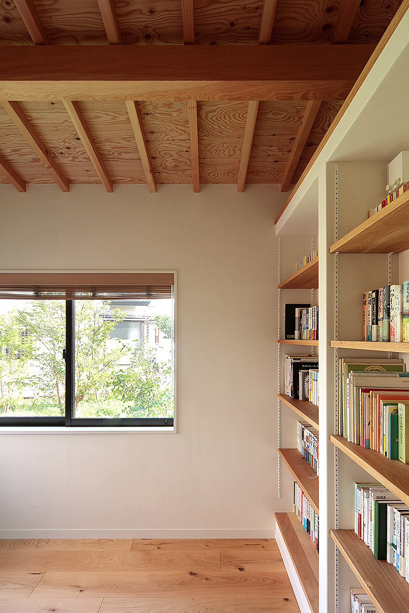 本とともに暮らす家