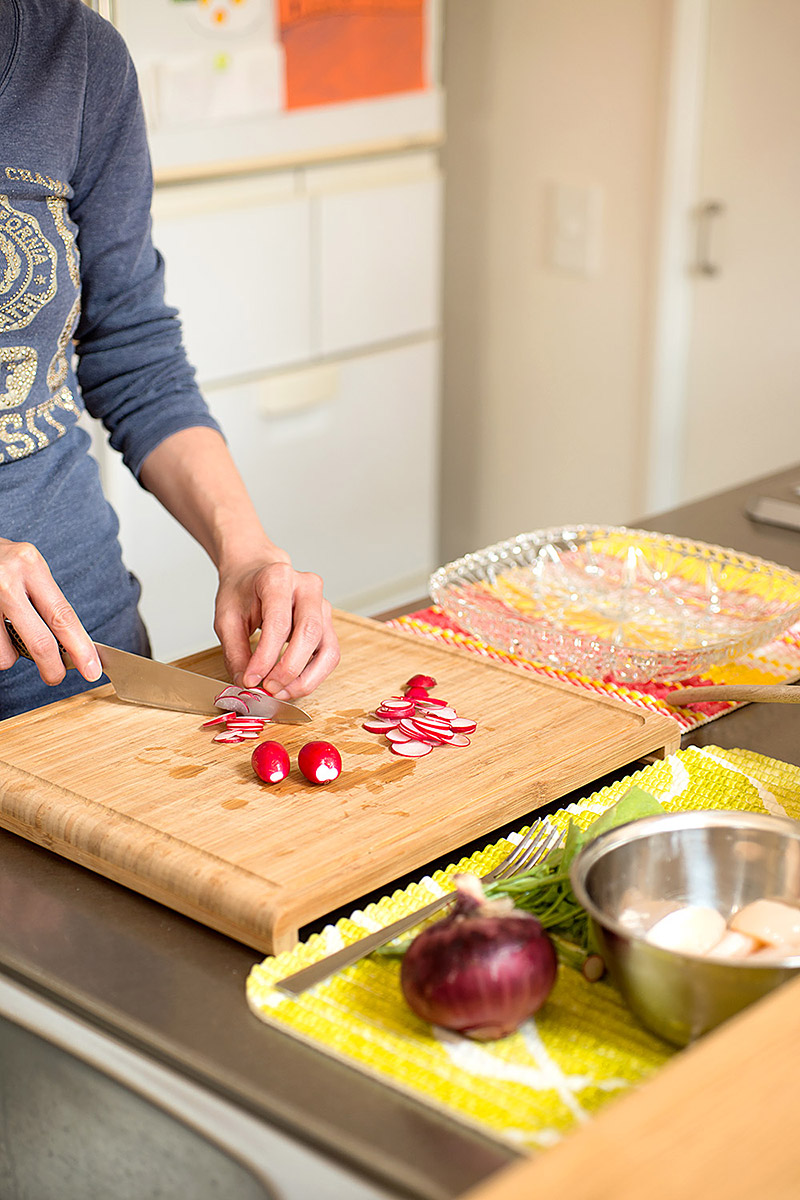 本とともに暮らす家