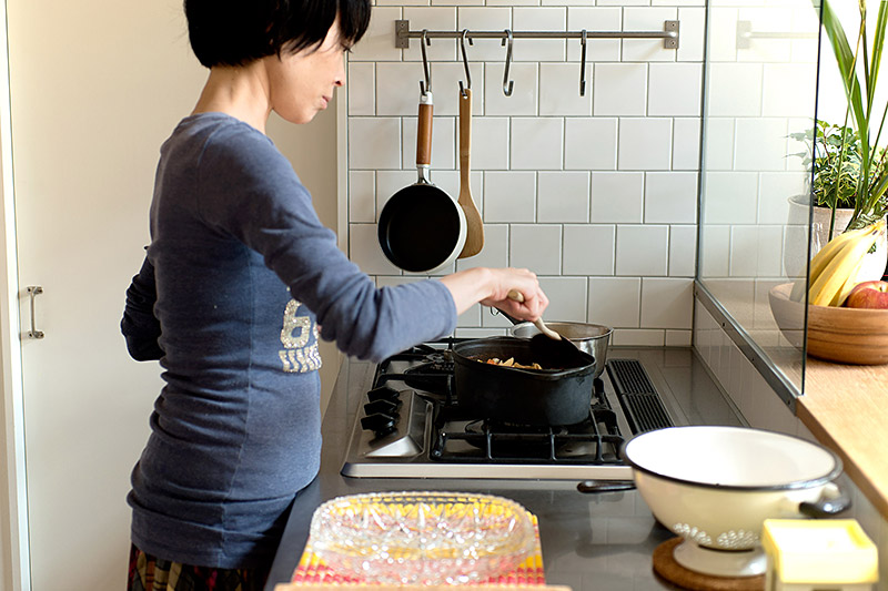 本とともに暮らす家