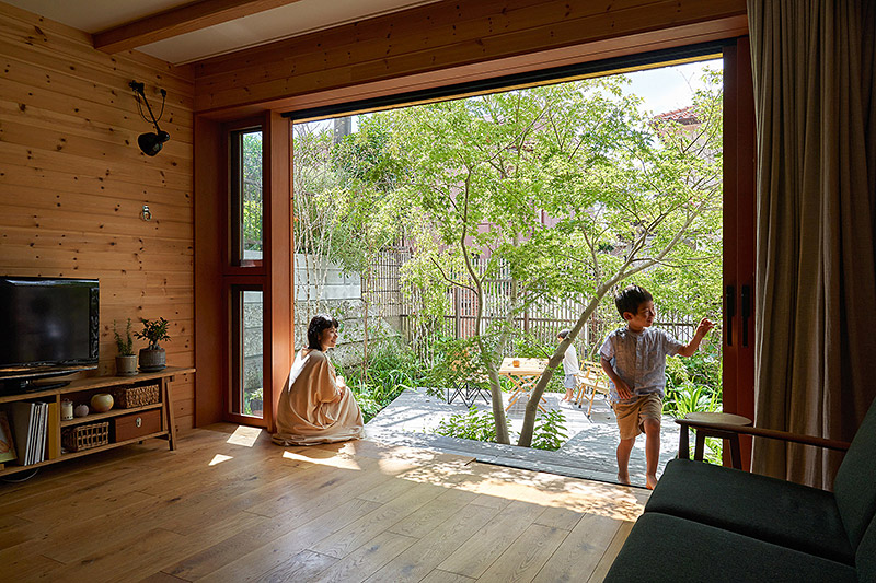 イロハモミジの家